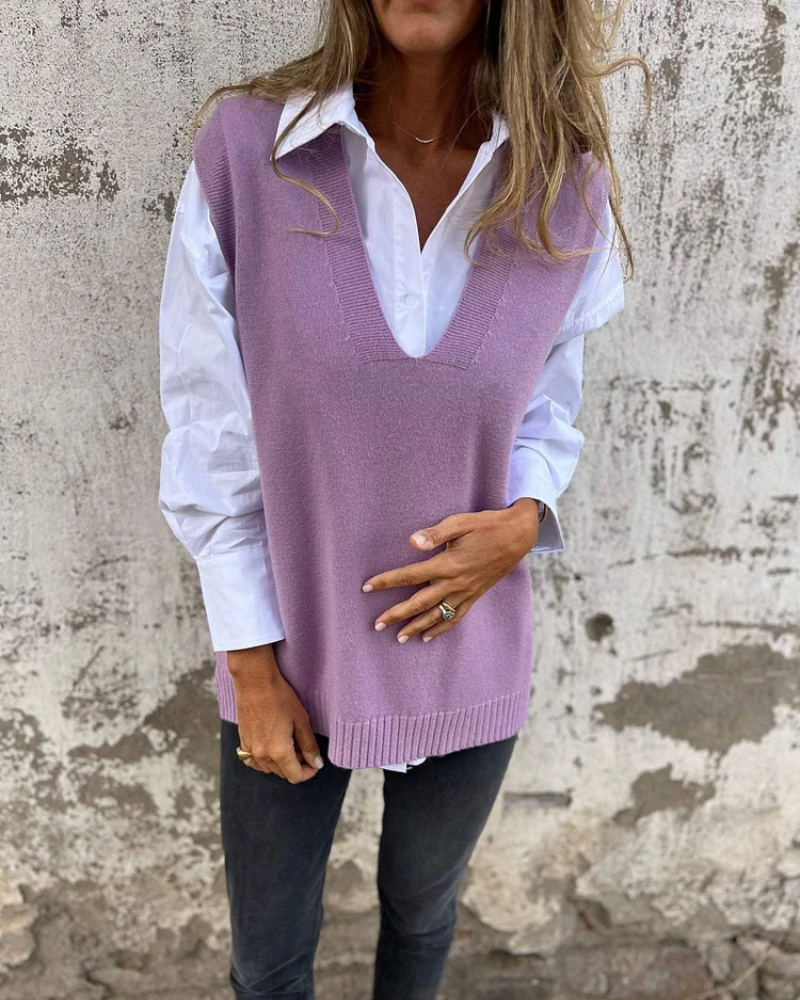 Noah Comfortable Knit Vest