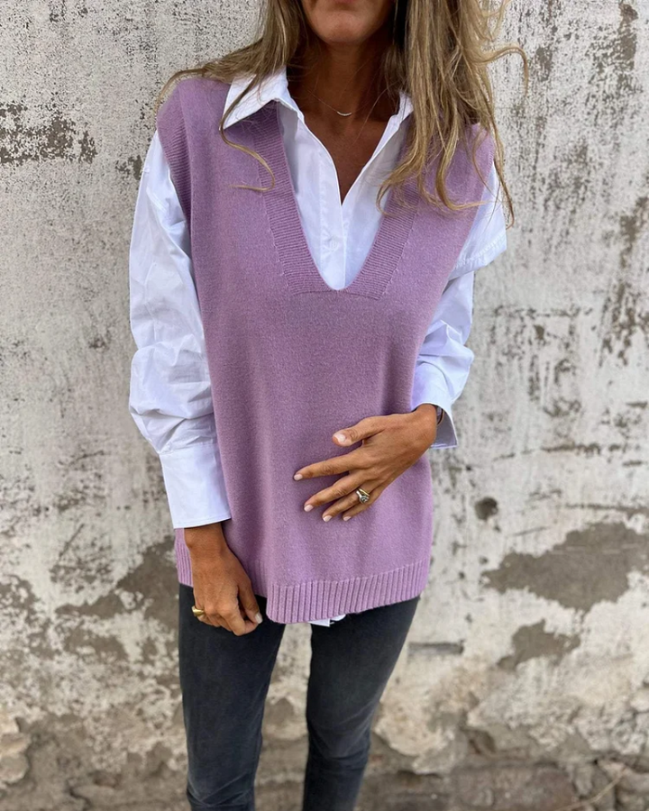 Noah Comfortable Knit Vest