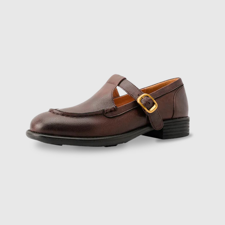 Nancy™ | Retro-Inspired Leather Shoes
