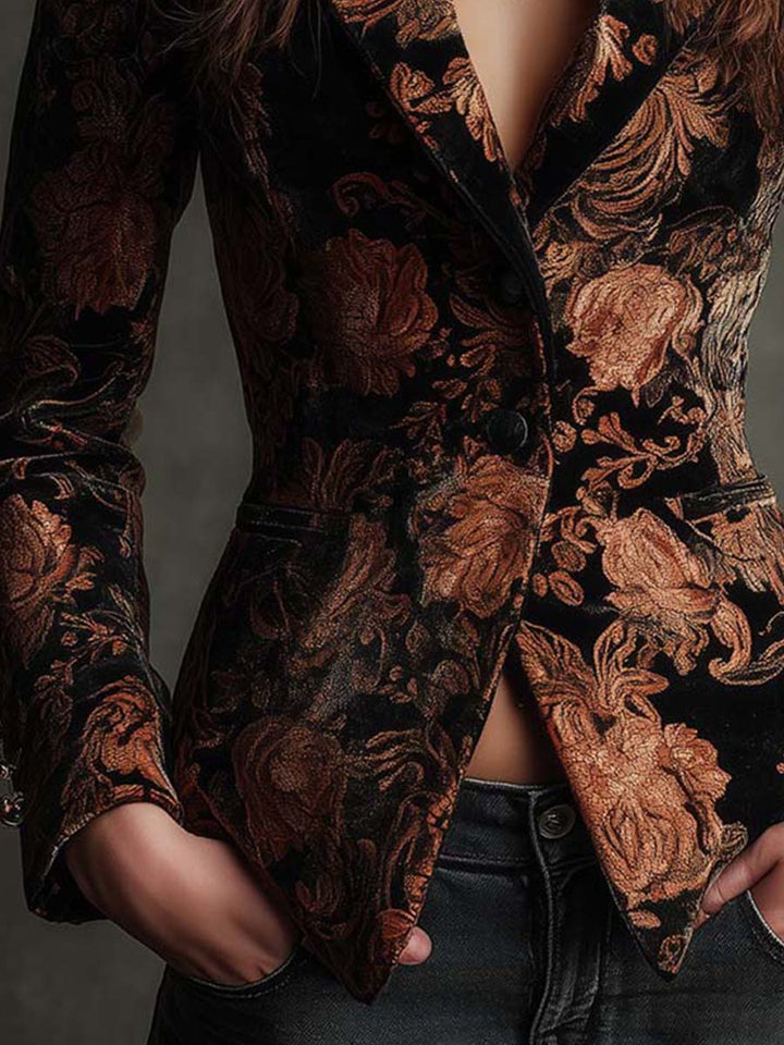 Bronwen | Floral Tailored Blazer