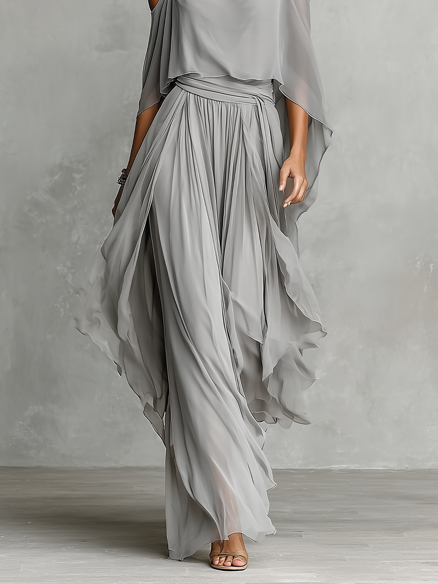 Roneeta | Sleeveless Top and Loose Trousers Set