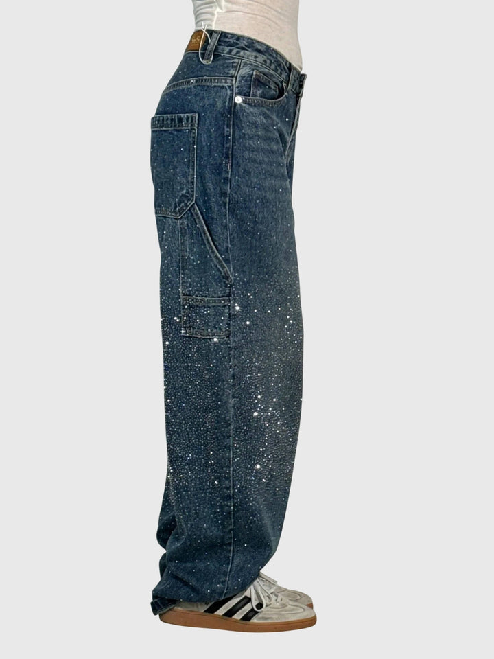 Stella™ | Diamond-Pattern Trousers
