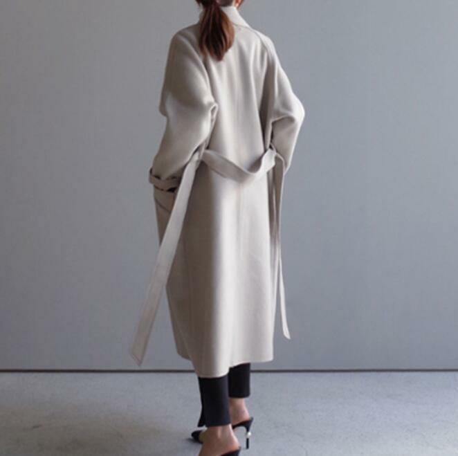 Cerys | Wool-Blend Trench Coat