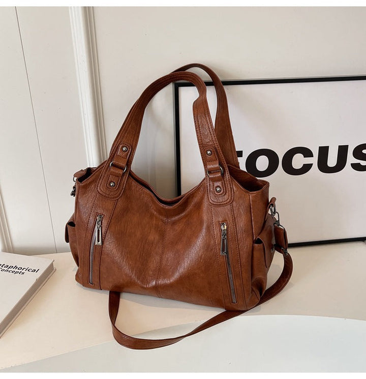 Rae™ | Classic Leather Handbag