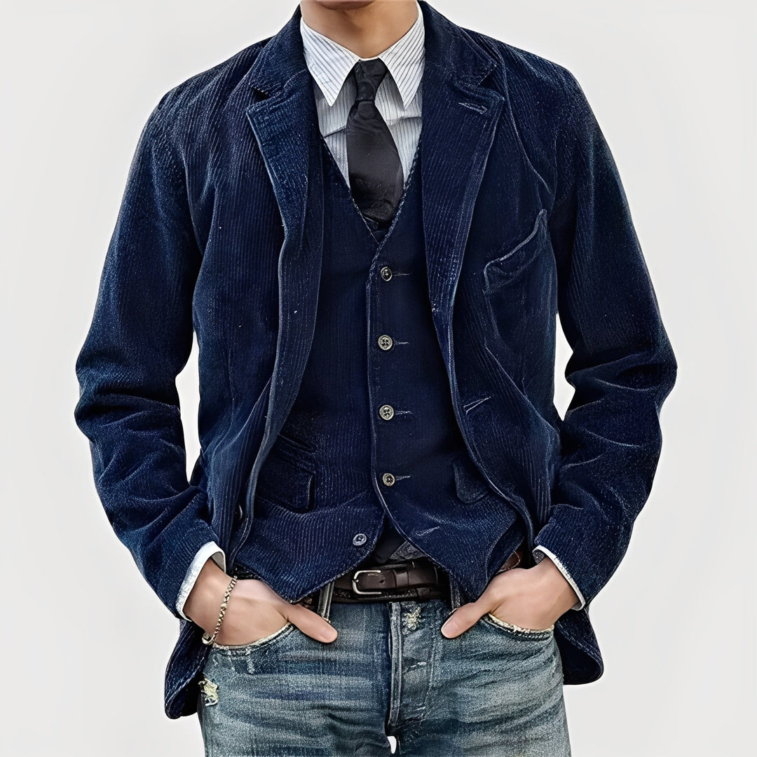 Matteo™ | Vintage Jacket and Waistcoat