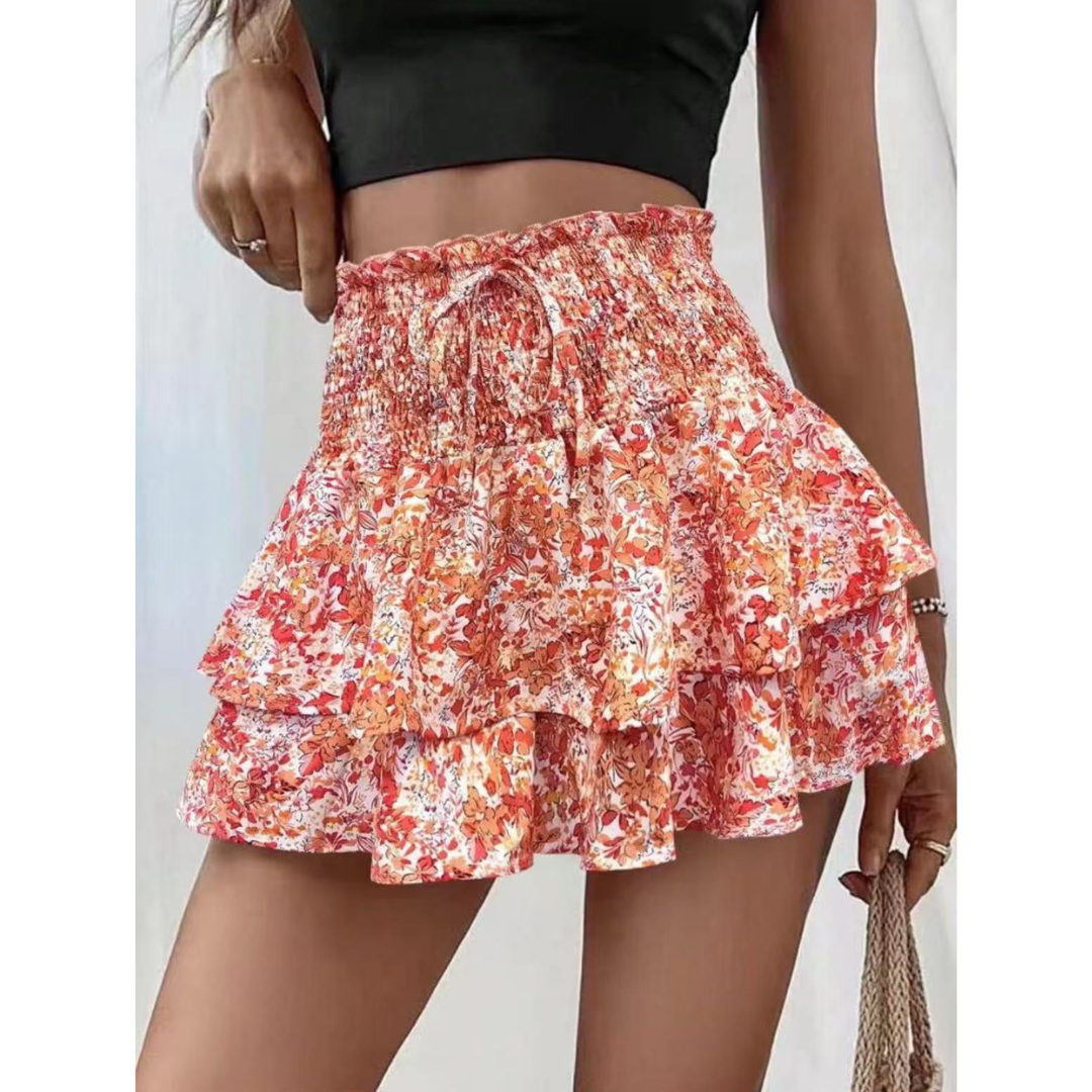 Luningning™ | Shirred Layered Skort
