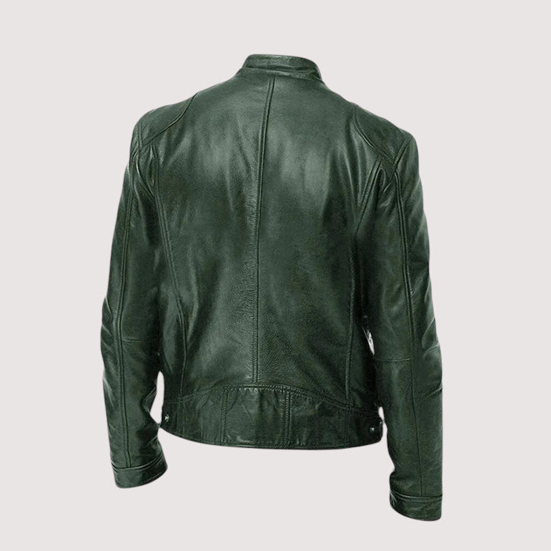 Valentin™ | Elegant High-end Leather Jacket