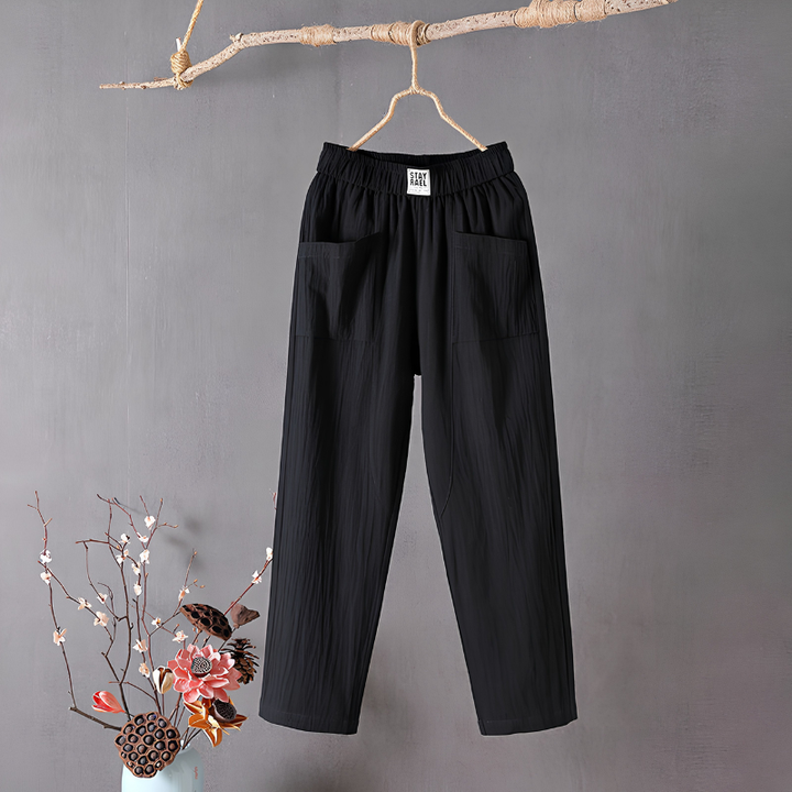Luna™ | Soft Draped Trousers