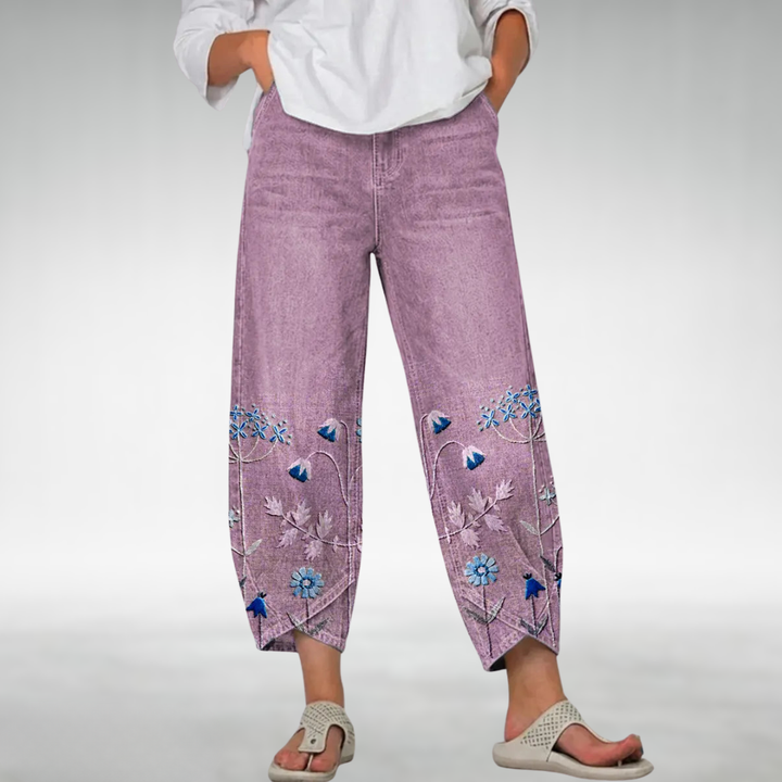 Everlee™ | Floral Comfort Trousers