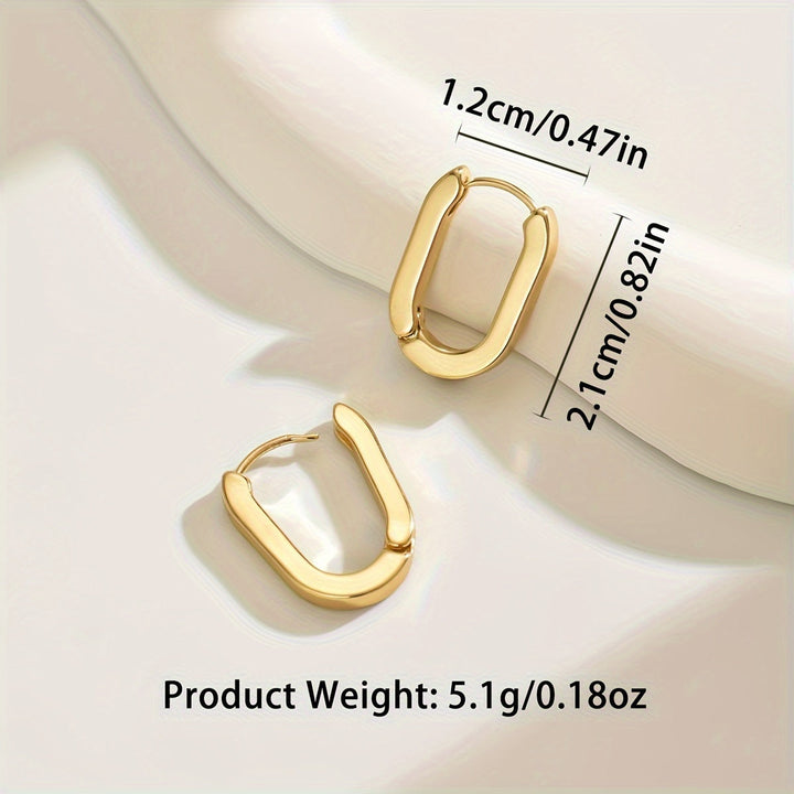 Thalia™ | Geometric Hoop Earrings
