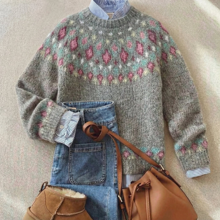 Maurine Nordic Vintage Sweater