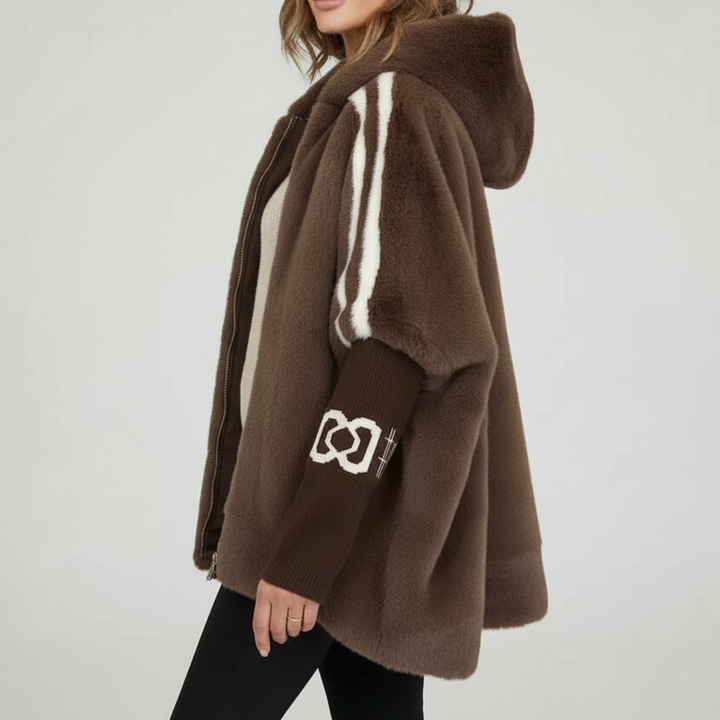 Brinley | Teddy Hooded Jacket