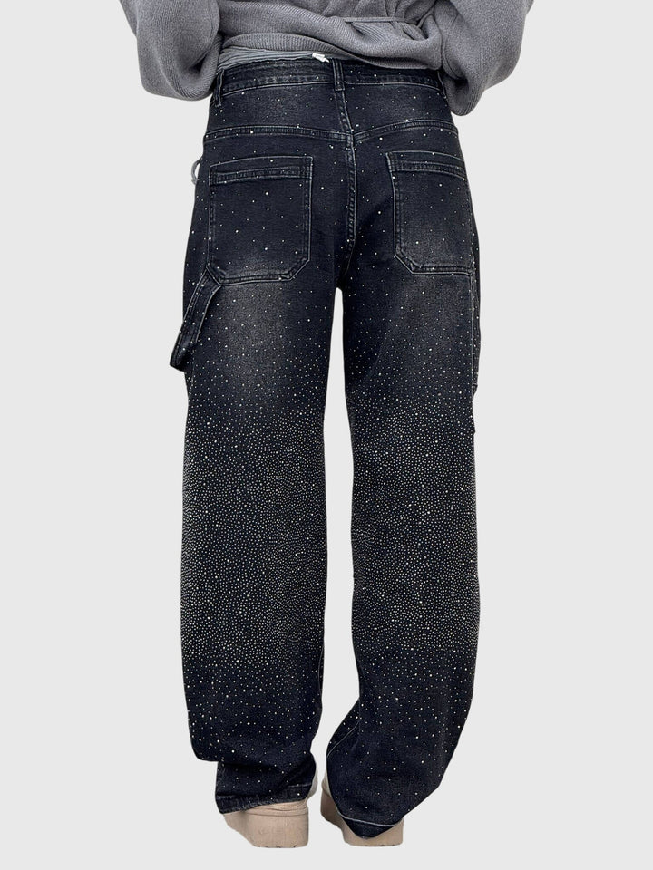 Stella™ | Diamond-Pattern Trousers