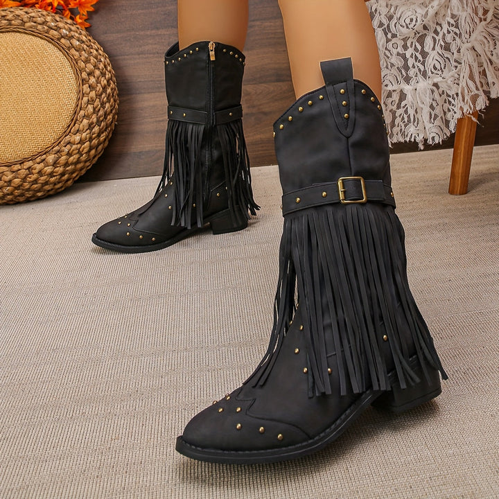 Aurelia™ | Western Tassel Boots