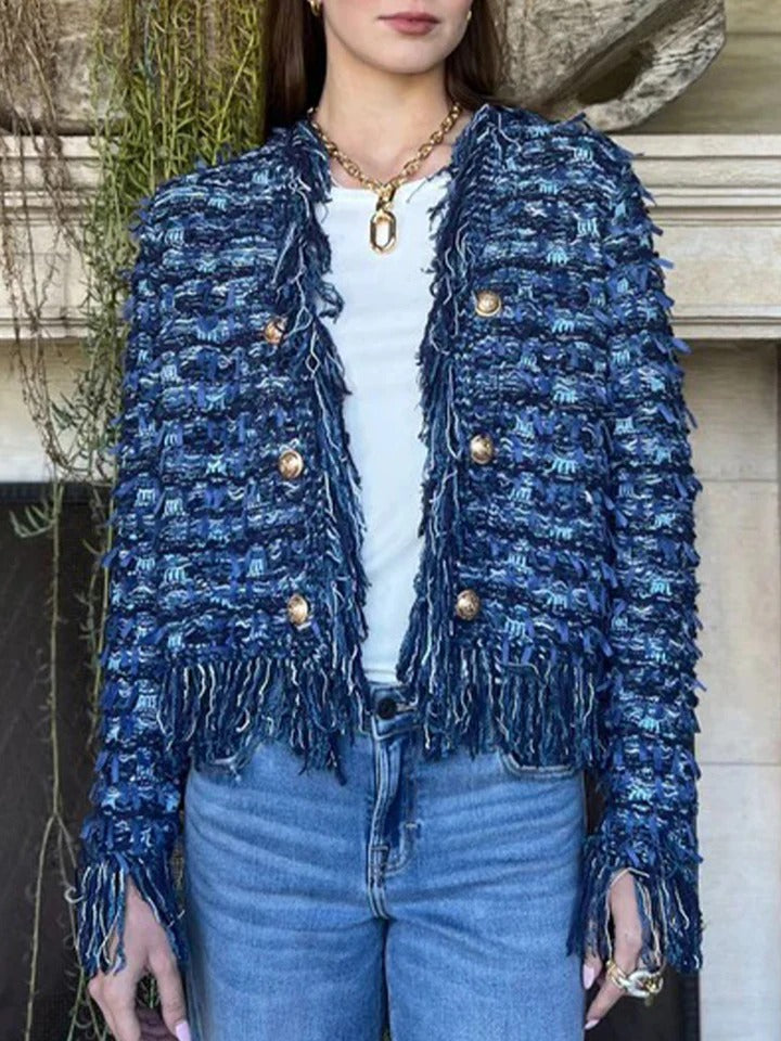 Gabriella | Elegant Fringed Jacket