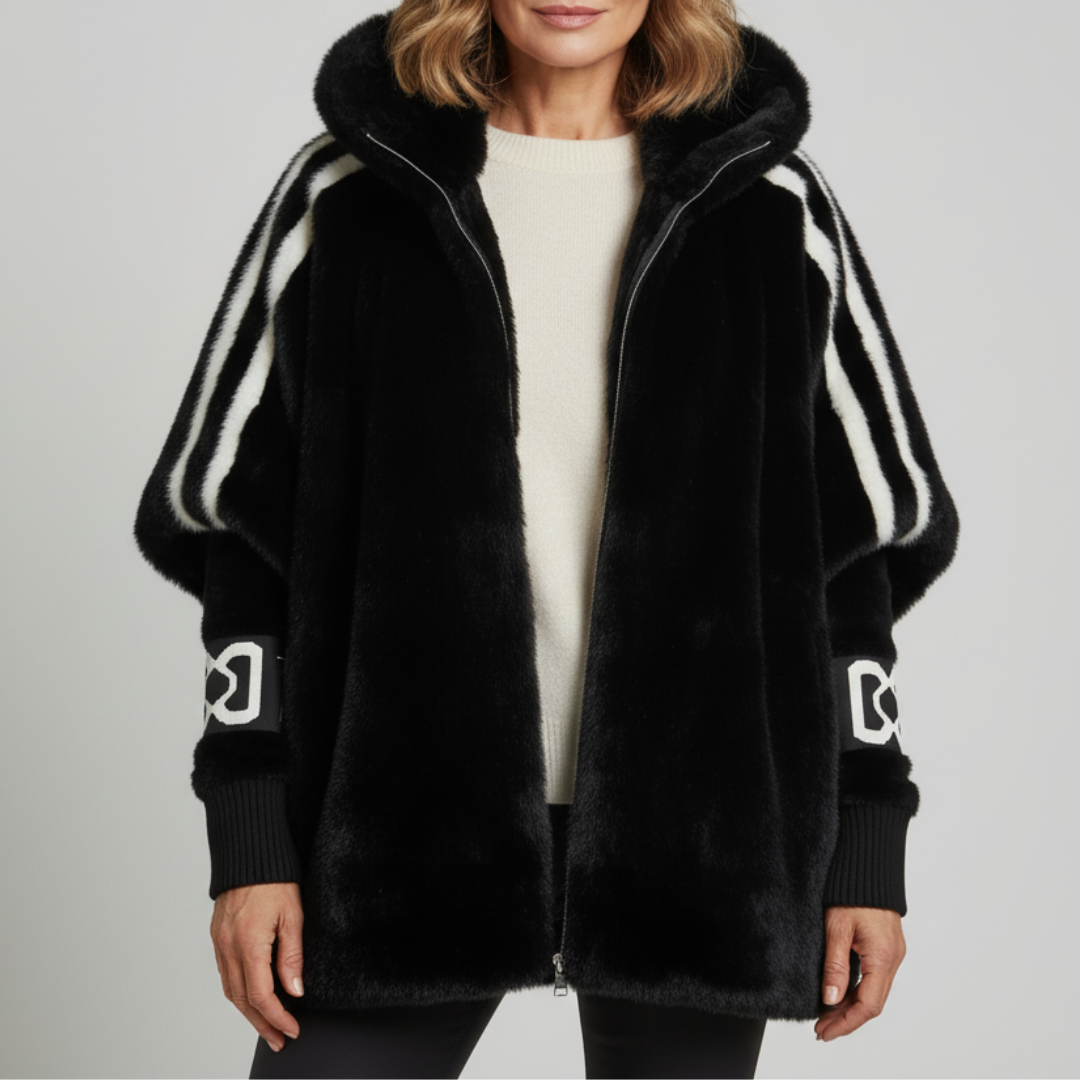 Brinley | Teddy Hooded Jacket