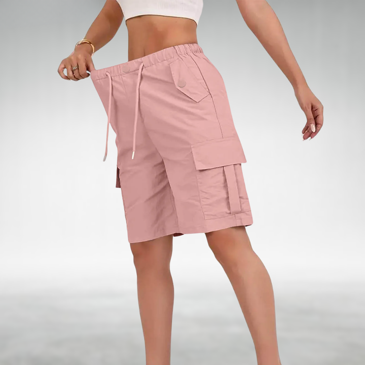 Leanna™ | Comfort Stretch Cargo Shorts