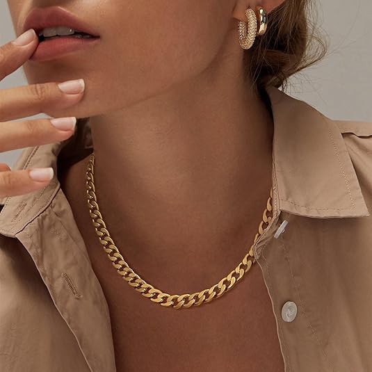 Nina™ | Chunky Gold Necklace