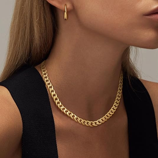 Nina™ | Chunky Gold Necklace