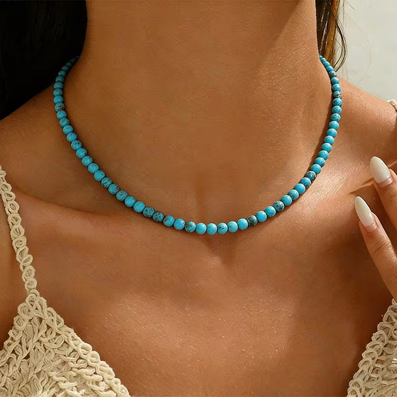 Wren™ | Turquoise Bead Necklace