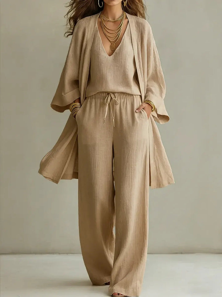 Sirelda - Relaxed Fit Three-Piece Set