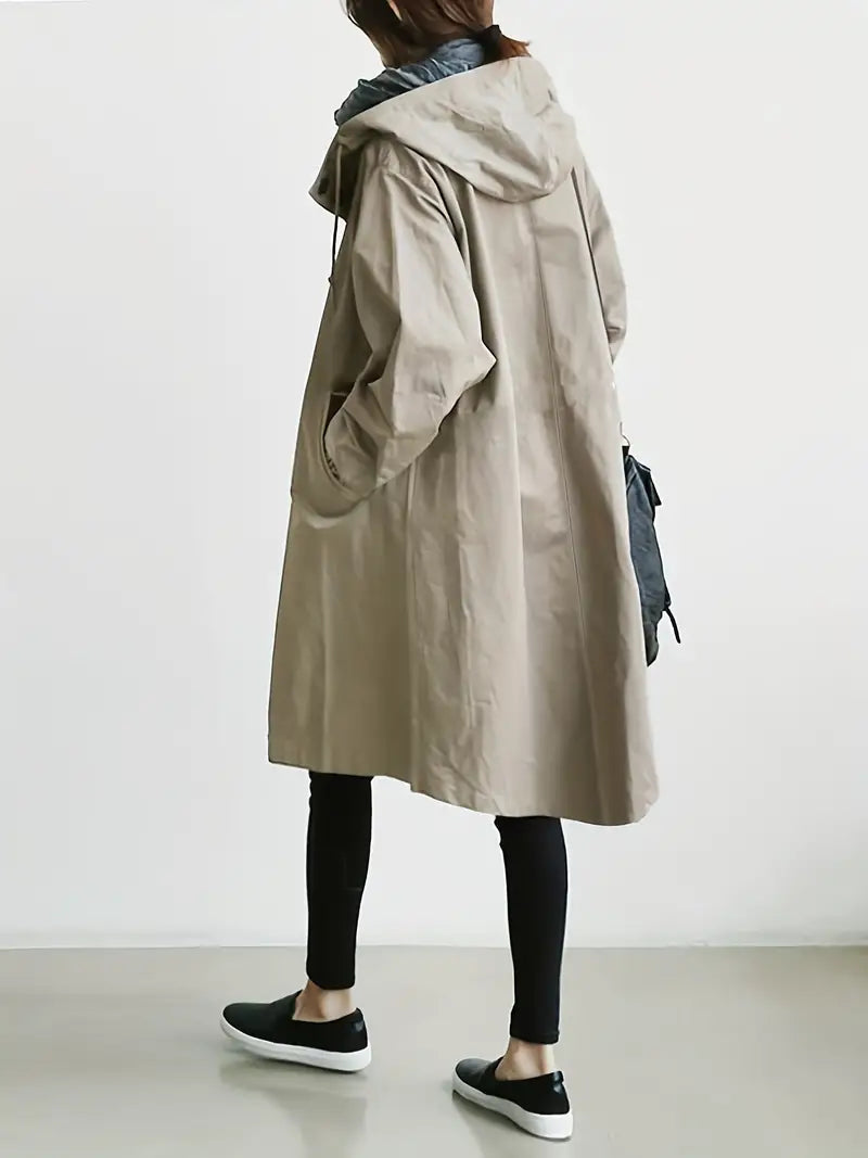 Lena | Waterproof Hooded Rain Jacket