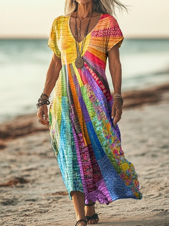Roos™ | Bohemian Sun Dress