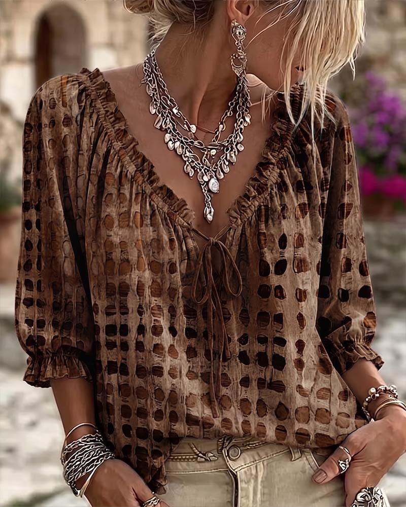 Bastila | Polka Dot Blouse