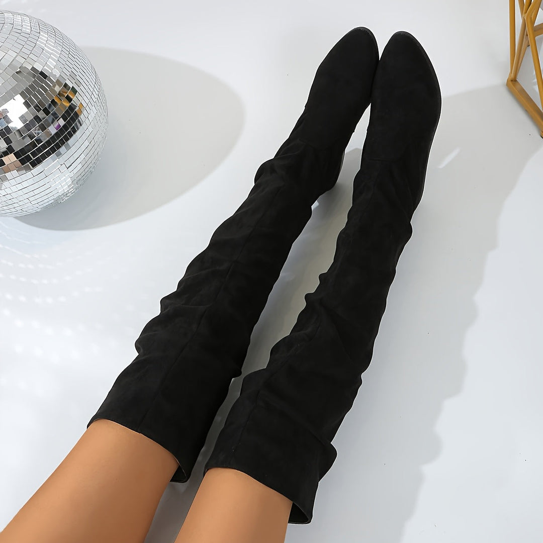 Ione™ | Over-the-Knee Suede Boots
