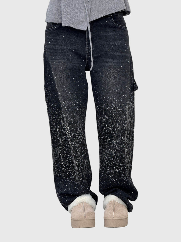 Stella™ | Diamond-Pattern Trousers