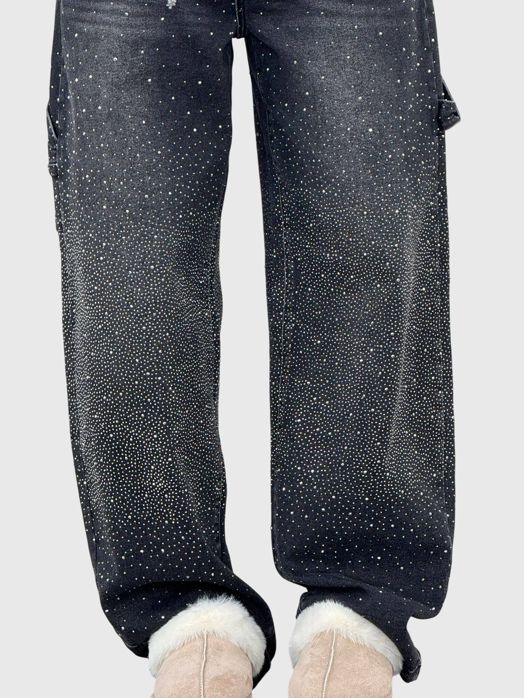 Stella™ | Diamond-Pattern Trousers