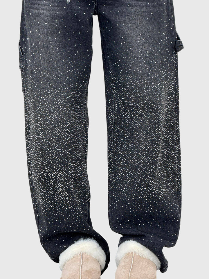 Stella™ | Diamond-Pattern Trousers