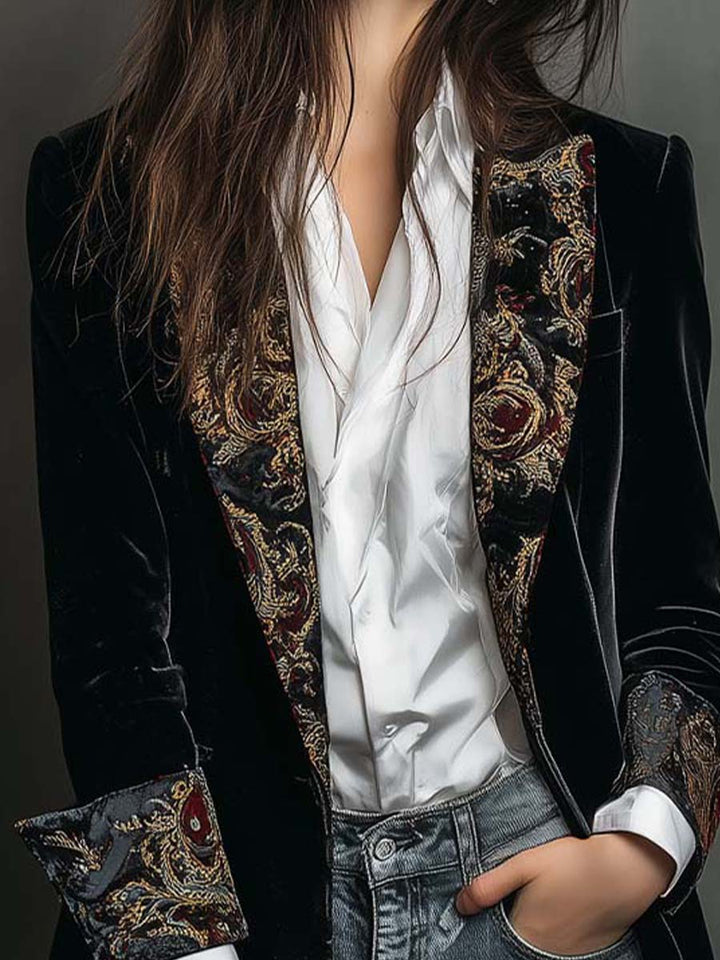 Regina | Baroque Slim-Fit Blazer