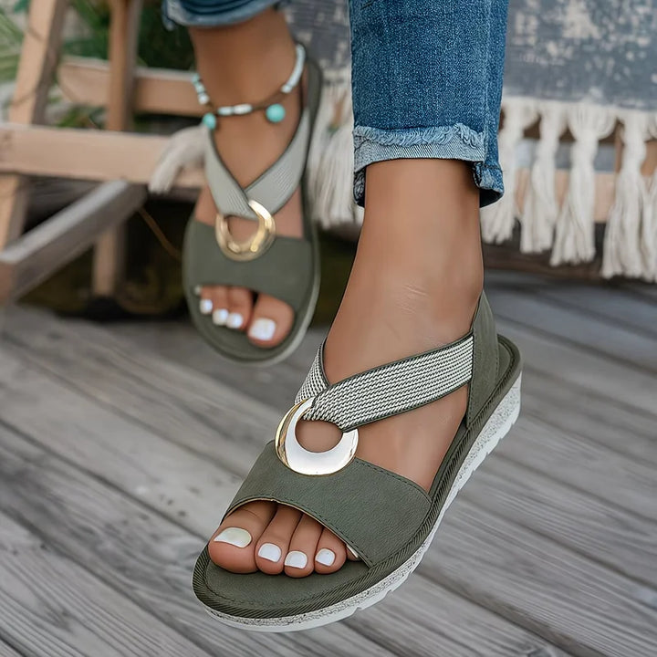 Emilia™ | Casual Buckle Sandals