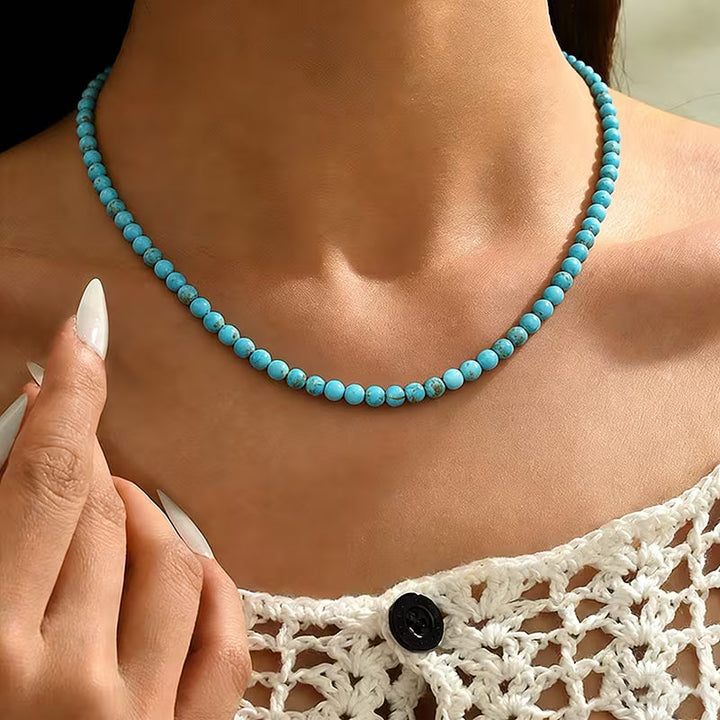 Wren™ | Turquoise Bead Necklace