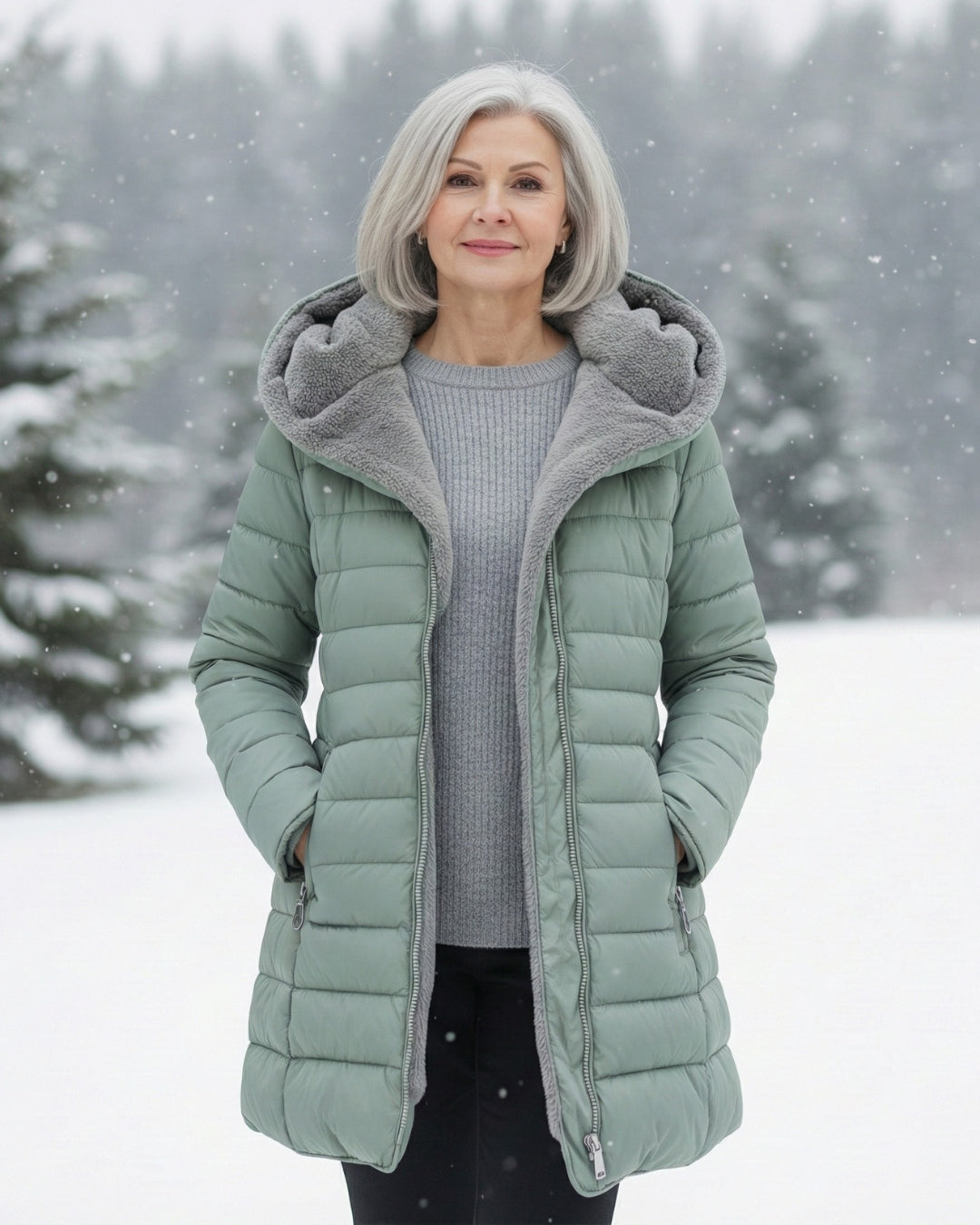 Clair | Fleece-Lined Puffer Jacket