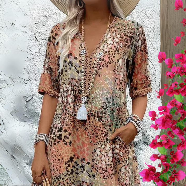 Vanessa | Flowing Boho Dress
