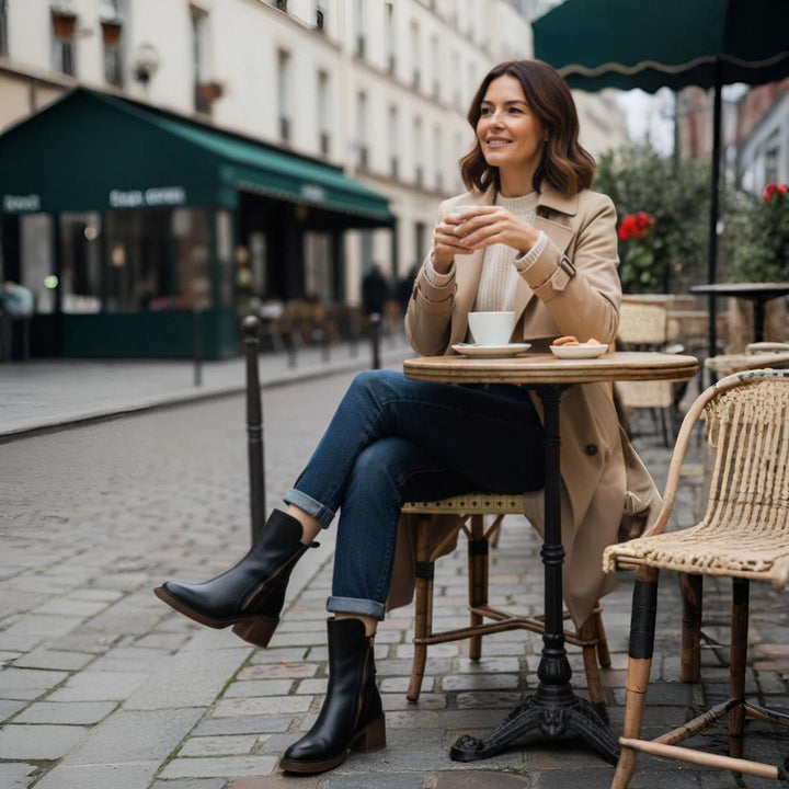 Martina™ | Leather Ankle Boots