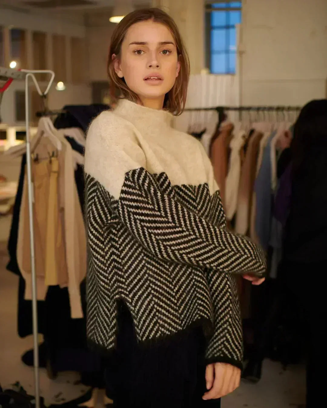 Line | High-Collar Warm Jumper