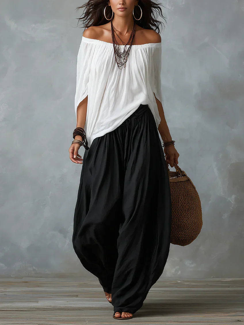 Lila | Off-Shoulder Two-Piece Set