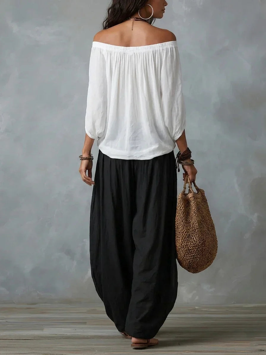 Lila | Off-Shoulder Two-Piece Set