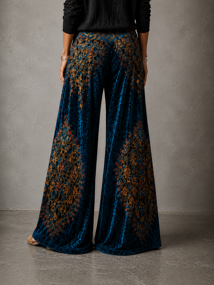 Lucy™ | Boho Wide-Leg Trousers