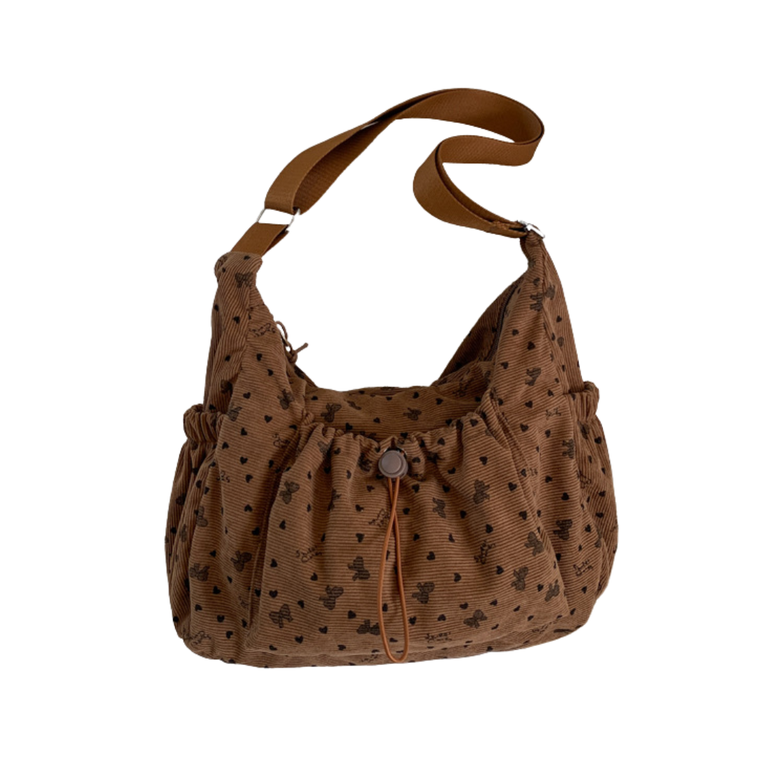 Harlow™ | Plaid Drawstring Cloud Hobo Bag