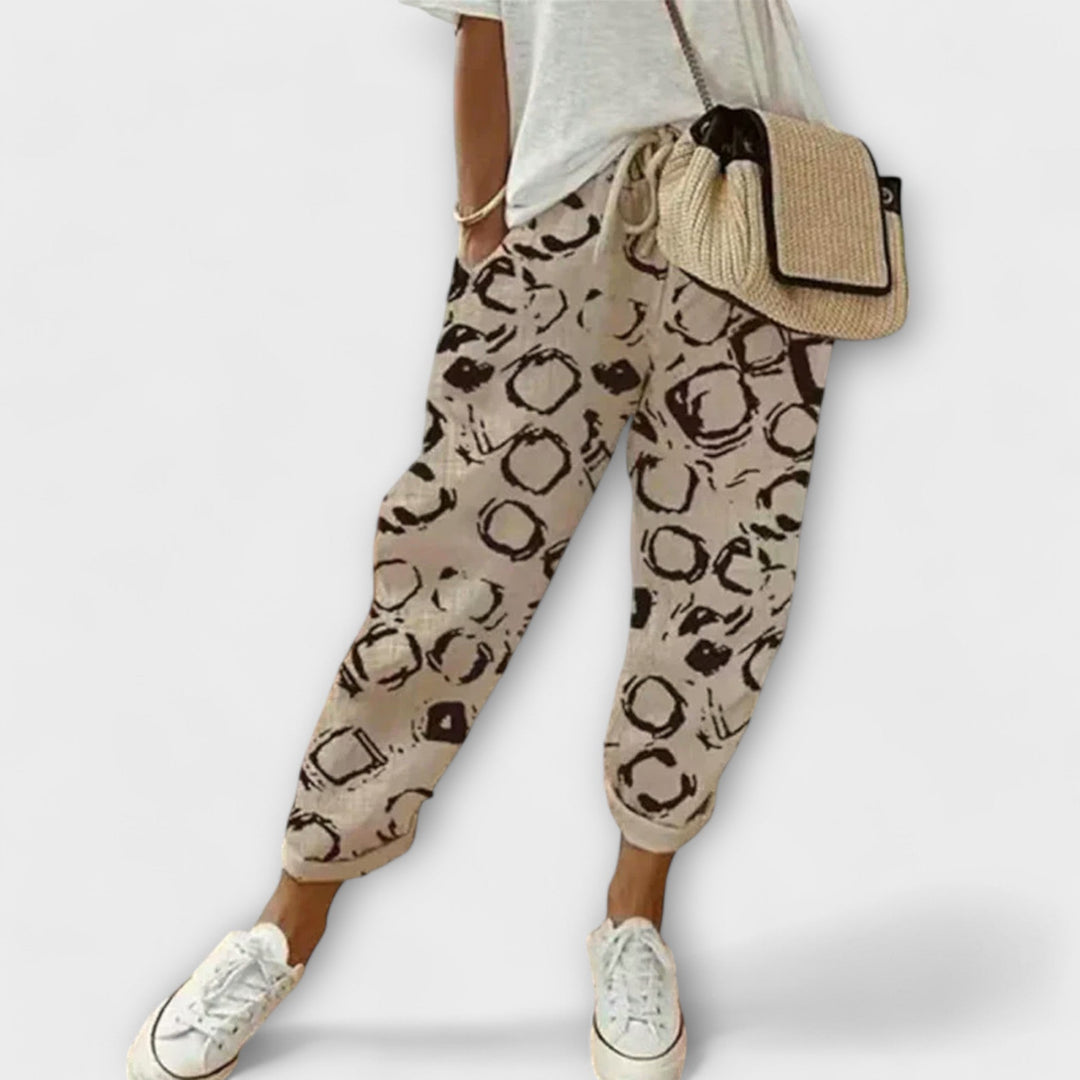 Paulina™ | Cotton-Linen Trousers