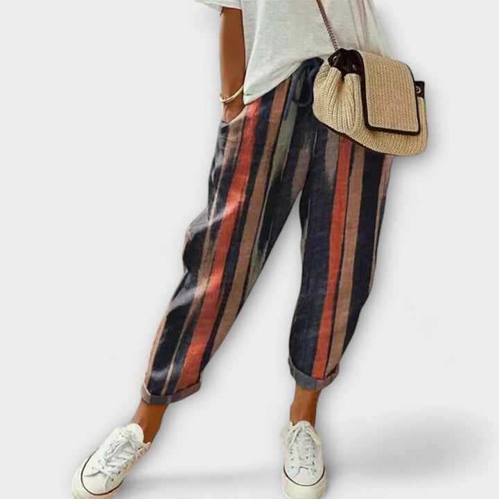 Paulina™ | Cotton-Linen Trousers