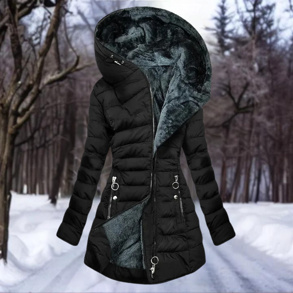 Senna | Elegant Plush Coat