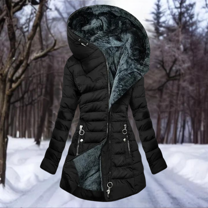 Senna | Elegant Plush Coat