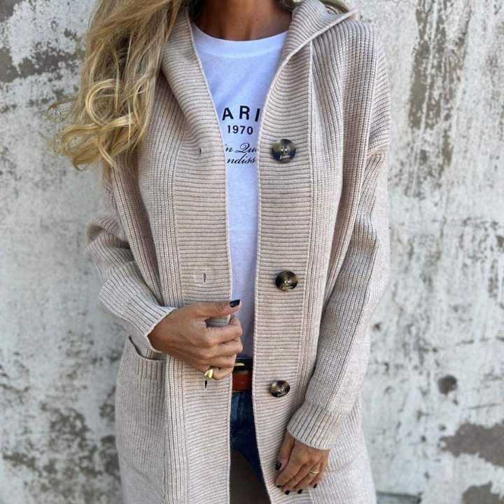 Vanessa™ - Elegant Long Cardigan