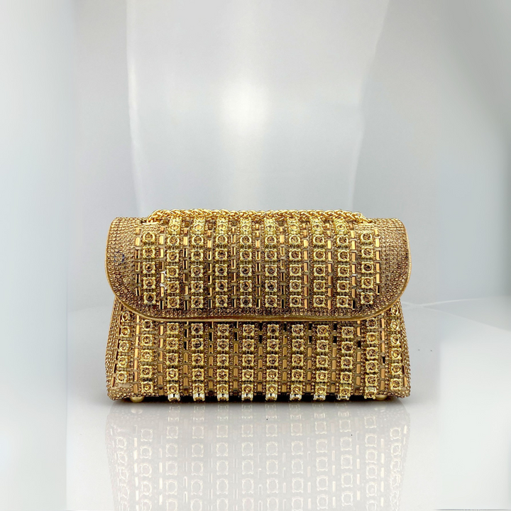 Laviera™ | Chic Chain Coloured Diamond Shoulder Bag