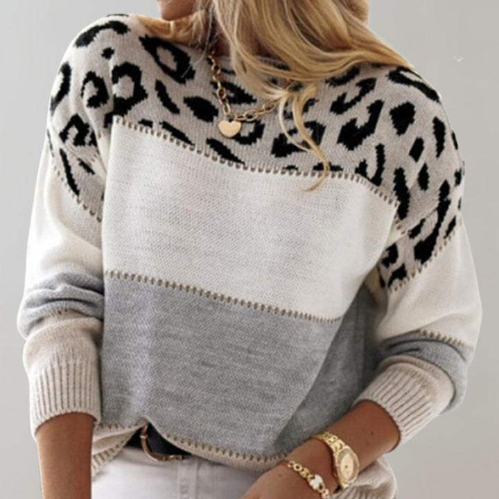 Louise | Leopard Knit Jumper